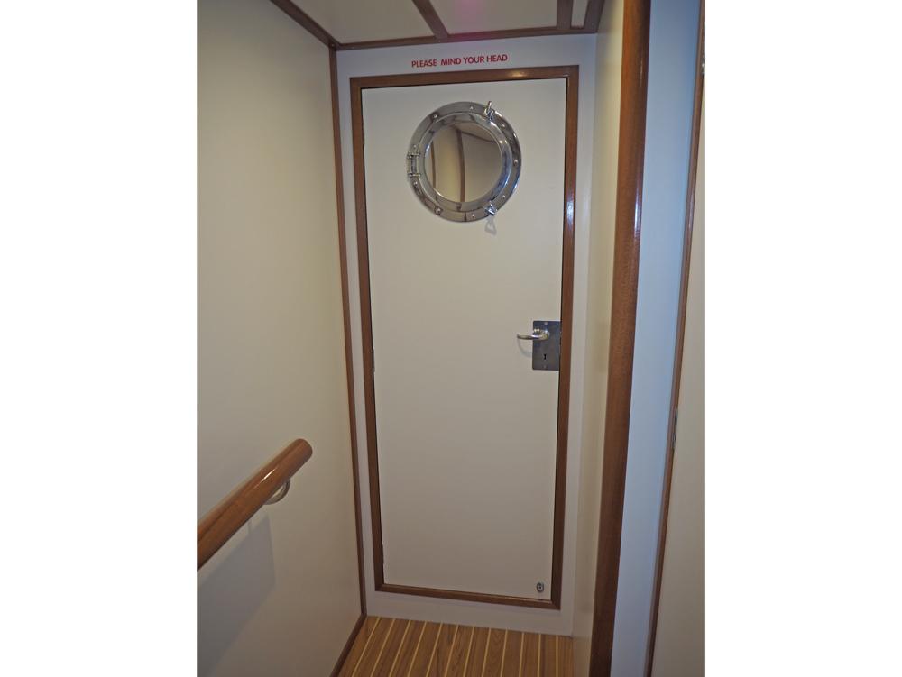 Achterkajuit, Accommodatie